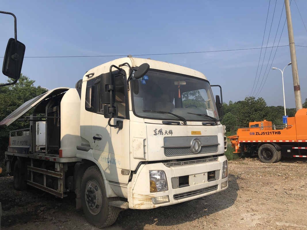 18Mpa 100CBM Used Concrete Trailer Pump , Truck Mounted Concrete Line Pump