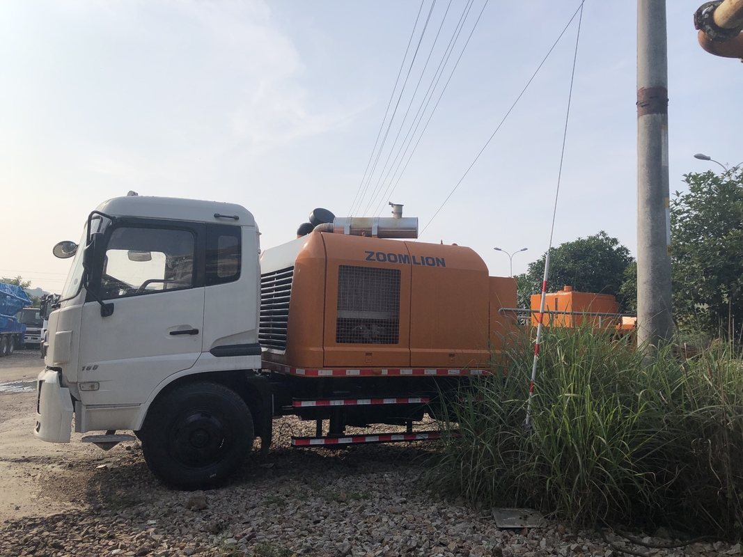 Refurbished 90M3/H 14Mpa Truck Mounted Concrete Line Pump High Efficiency