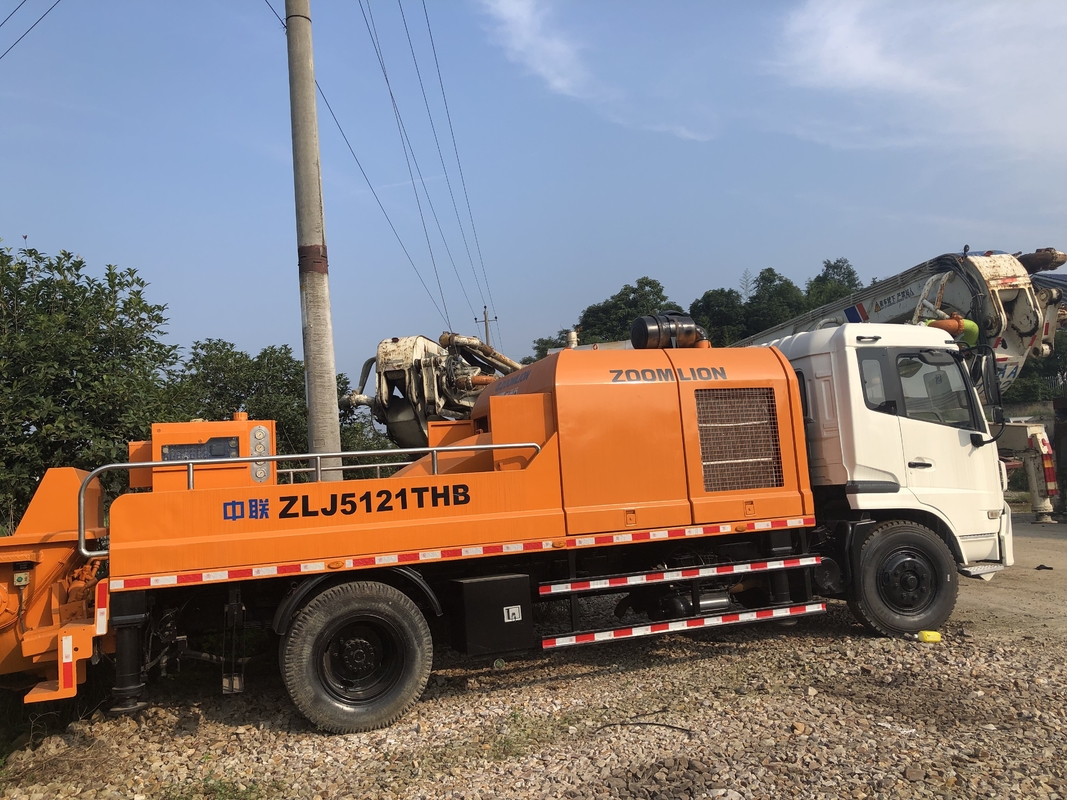 Refurbished 90M3/H 14Mpa Truck Mounted Concrete Line Pump High Efficiency