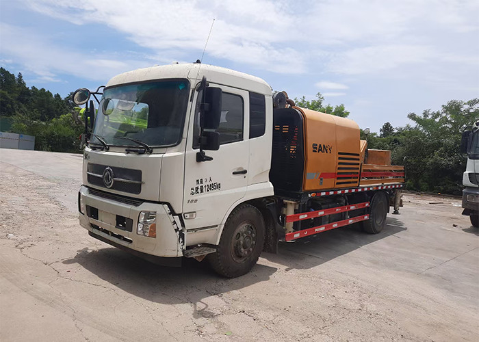 100M3/H 20Mpa 118kW Used Concrete Trailer Pump Truck Mounted 2018 Year