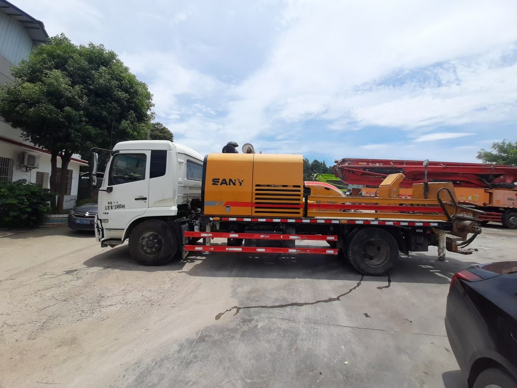 100M3/H 20Mpa 118kW Used Concrete Trailer Pump Truck Mounted 2018 Year