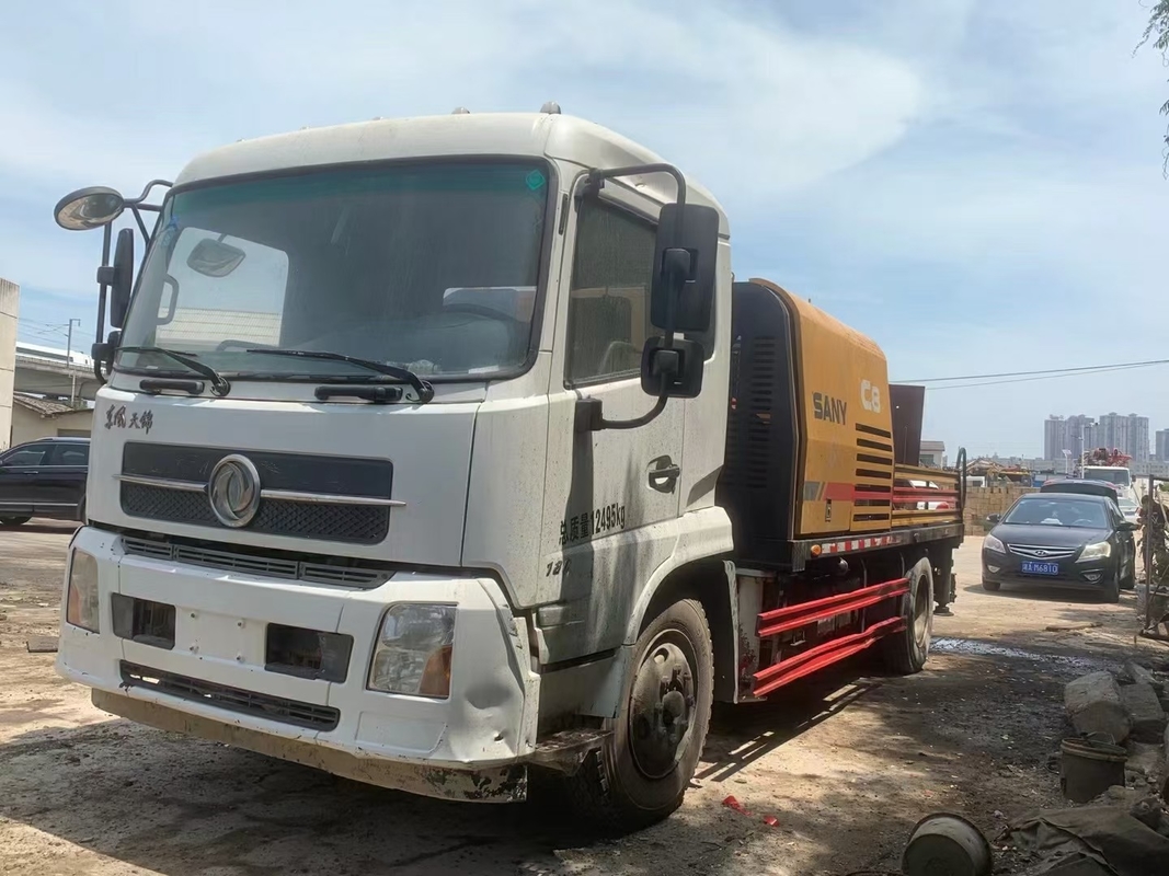 100M3/H 20Mpa 118kW Used Concrete Trailer Pump Truck Mounted 2018 Year