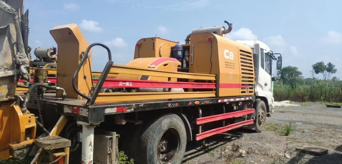 100M3/H 20Mpa 118kW Used Concrete Trailer Pump Truck Mounted 2018 Year