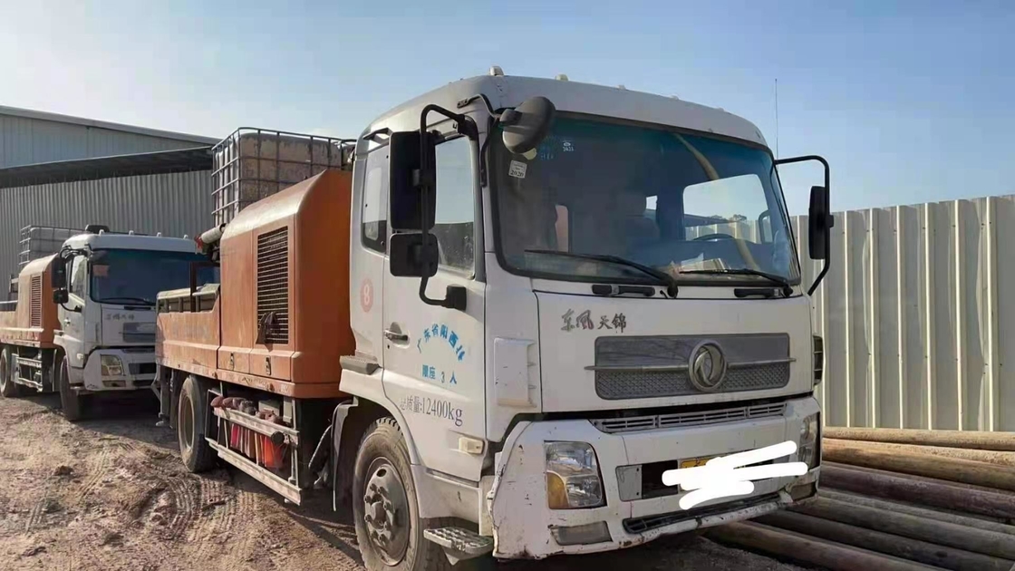 90M3/H 14Mpa Trailer Line Pump 132kw 2012 Year Heavy Duty High Reliability