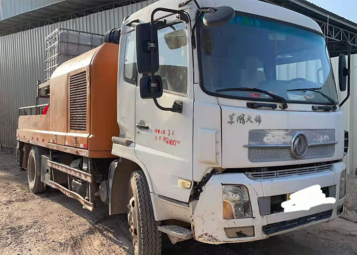 90M3/H 14Mpa Trailer Line Pump 132kw 2012 Year Heavy Duty High Reliability