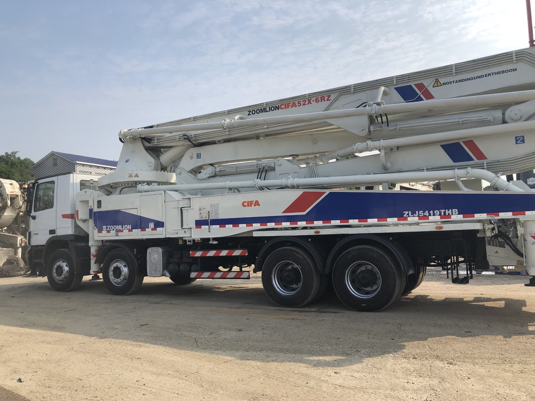 300KW 52m Truck Mounted Concrete Pump Hydraulic System 2012 Year