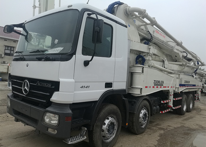 Zoomlion 50m Cement Concrete Pump Easy Operation Construction Use