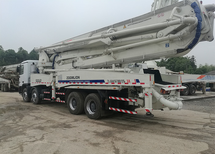 Zoomlion 50m Cement Concrete Pump Easy Operation Construction Use