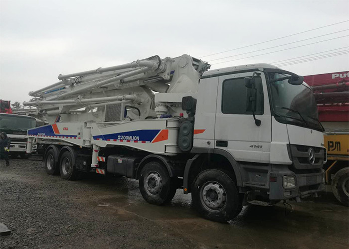 50m Boom Concrete Pump Truck ZLJ5418THB Second Hand High Standard