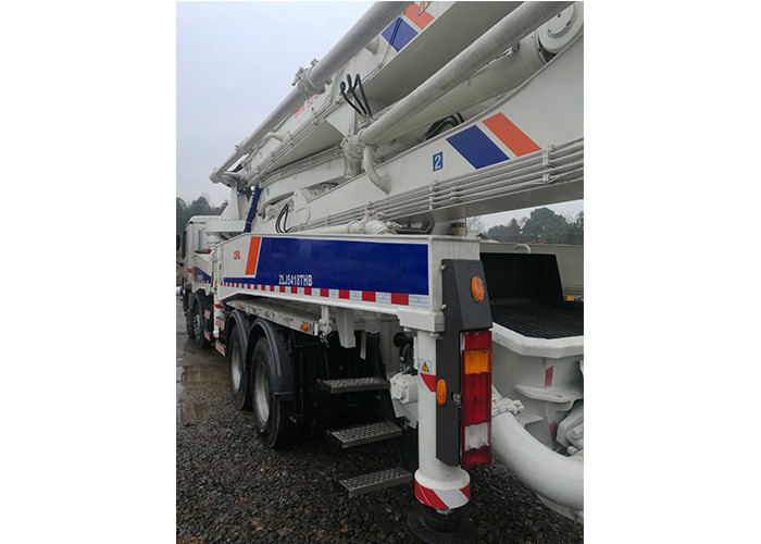 50m Boom Concrete Pump Truck ZLJ5418THB Second Hand High Standard