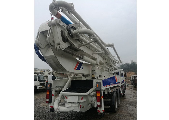 50m Boom Concrete Pump Truck ZLJ5418THB Second Hand High Standard