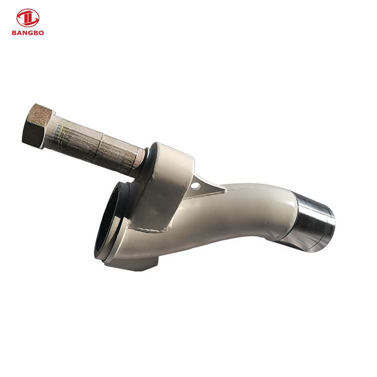 DN200 DN230 DN260 Concrete Pump Parts S Tube White For Hopper