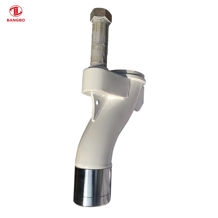 DN200 DN230 DN260 Concrete Pump Parts S Tube White For Hopper
