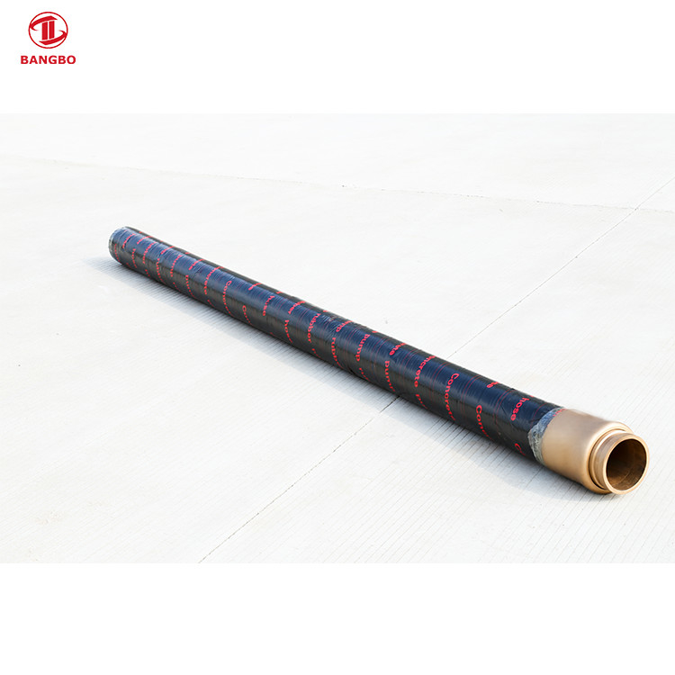 DN100 3m Model Concrete Pump Parts Hose End Replacement Double Layer