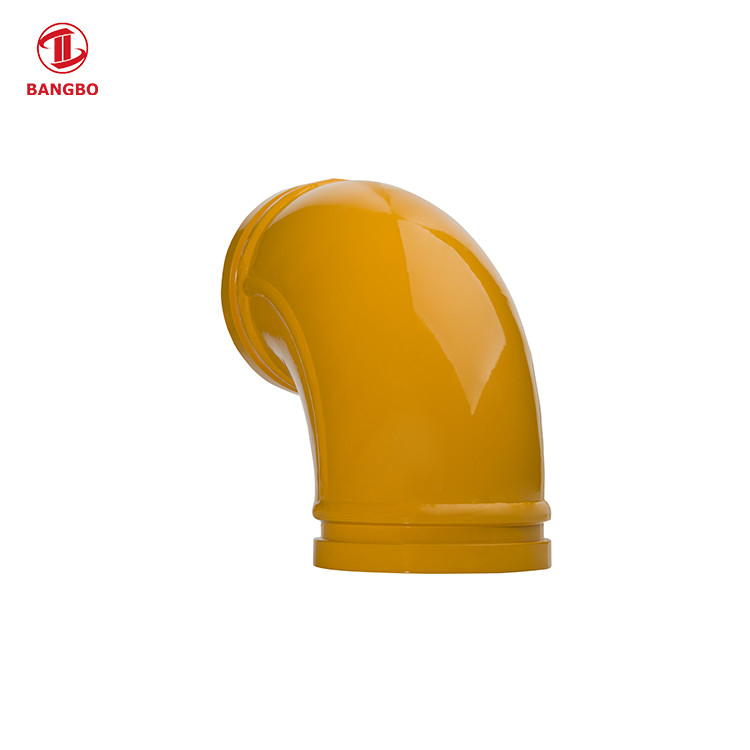 ISO9001 Approval Concrete Pump Partsdouble Wall 90 Degree Elbow