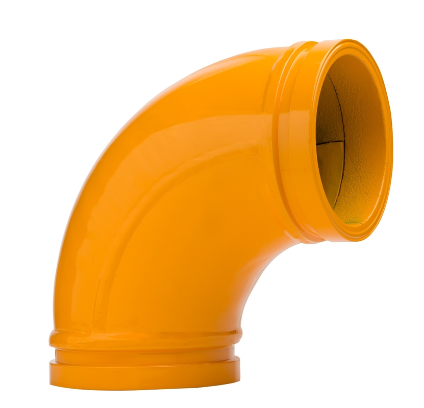 ISO9001 Approval Concrete Pump Partsdouble Wall 90 Degree Elbow