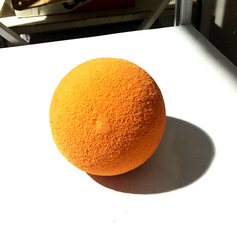 Zoomlion 125mm Concrete Pump Cleaning Sponge Ball Orange round