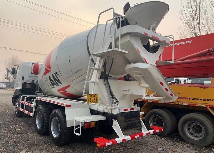 SANY 10CBM Used Concrete Mixer Truck Refurished Left Hand Drive