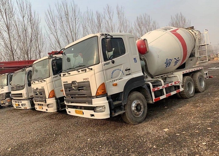 SANY 10CBM Used Concrete Mixer Truck Refurished Left Hand Drive
