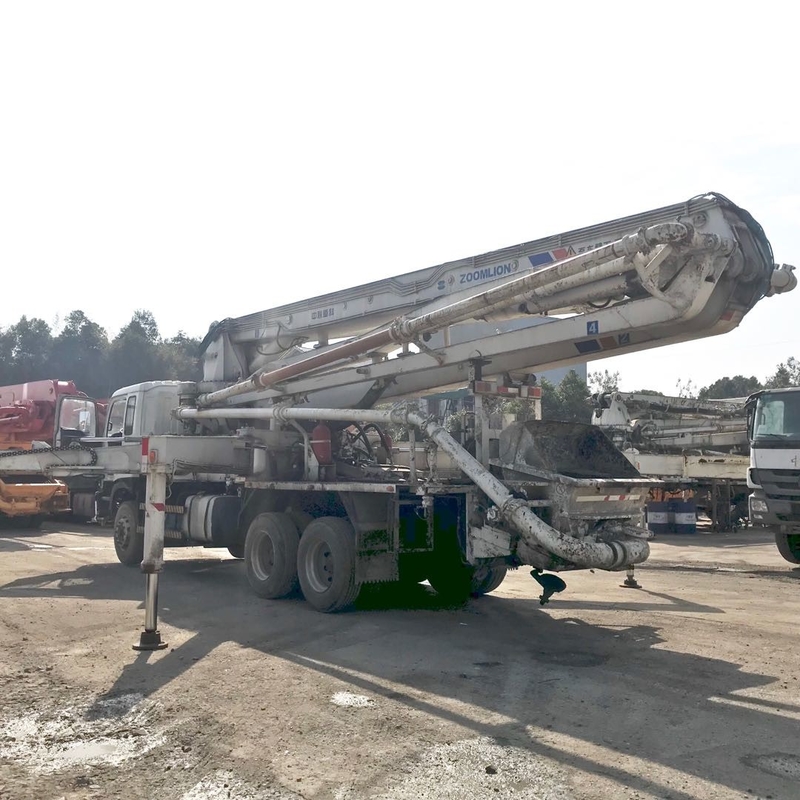 ZOOMLION 37 Meter Used Cement Truck ISUZU Chassis Refurbished