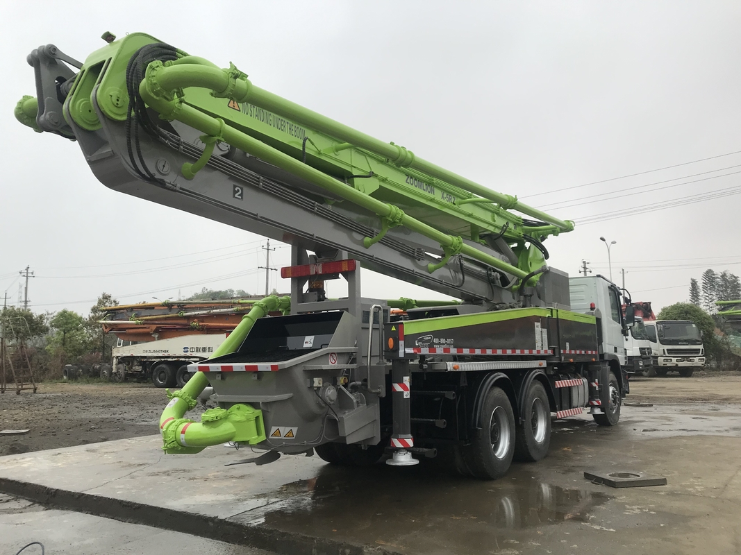 38 Meter Used Truck Concrete Pump With ISO90001 Certification