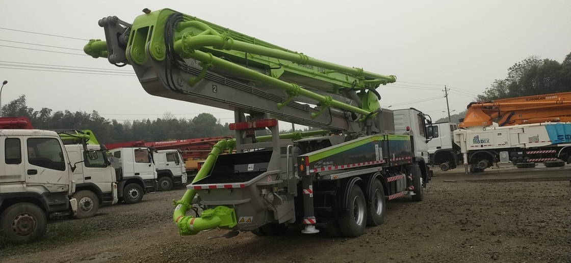300KW 120 Cubic Refurbished Big Concrete Pump Truck Actors 4141 2012 Year