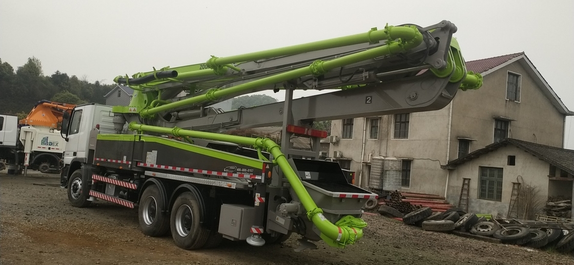 300KW 120 Cubic Refurbished Big Concrete Pump Truck Actors 4141 2012 Year