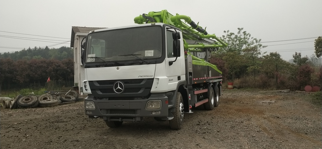 300KW 120 Cubic Refurbished Big Concrete Pump Truck Actors 4141 2012 Year