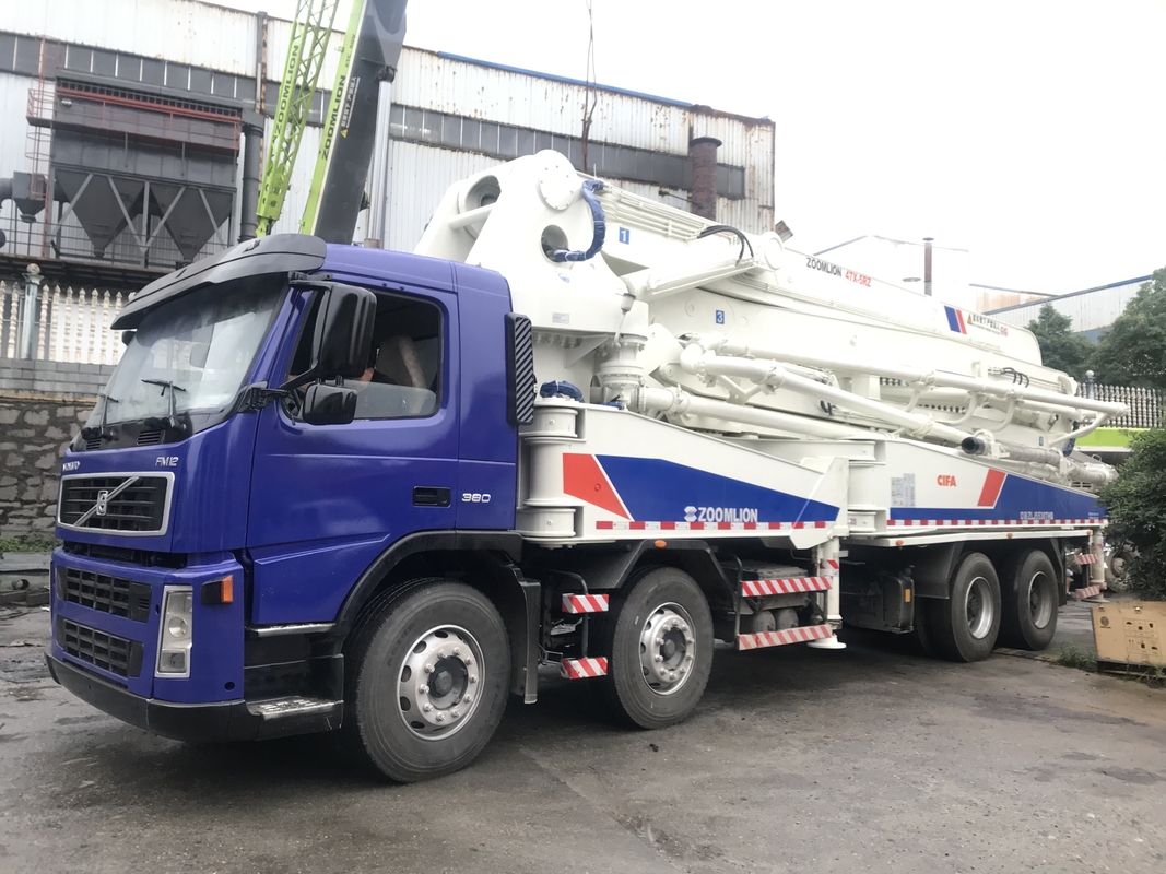 110m3/H 279KW Pump Cement Truck , Used Concrete Equipment Volvo Chassis ISO90001