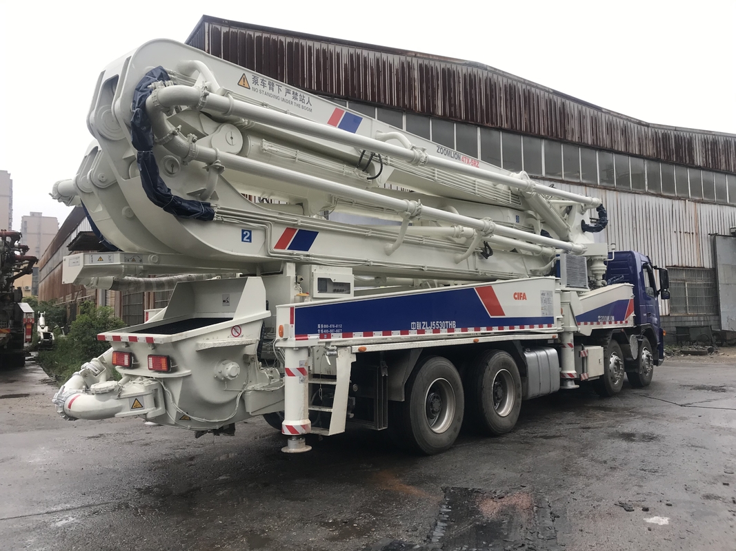 110m3/H 279KW Pump Cement Truck , Used Concrete Equipment Volvo Chassis ISO90001