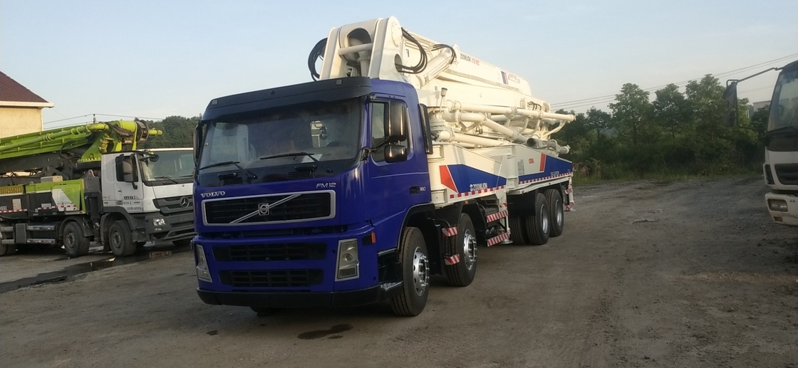 Truck Mounted 47 Meter Concrete Pump , Refurbished Concrete Pumps Heavy Duty