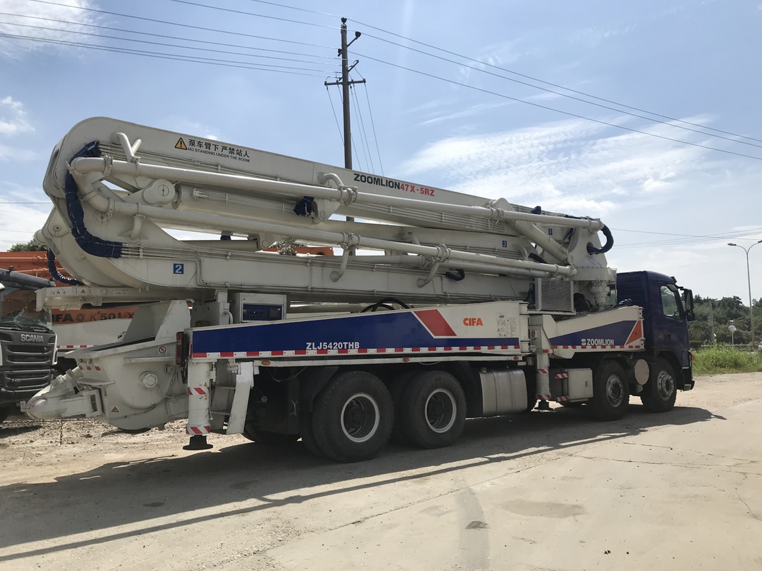 110 CUBIC Concrete Boom Truck Volvo Chassis ZLJ5420THB125-47