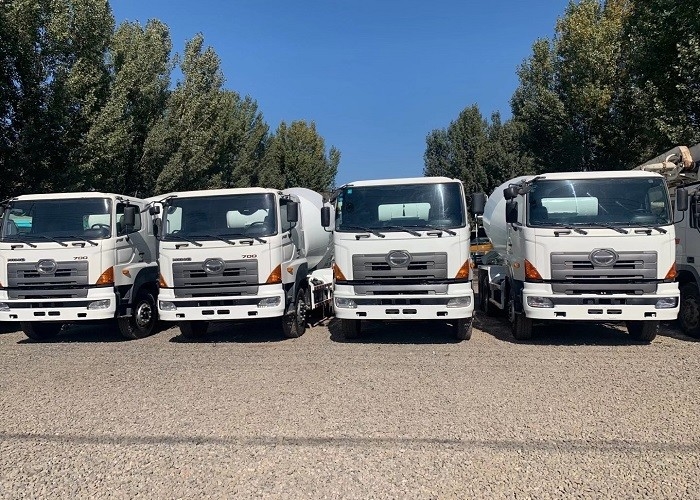 Xe trộn bê tông 10CBM tái sản xuất, Máy trộn xe tải Độ bền cao