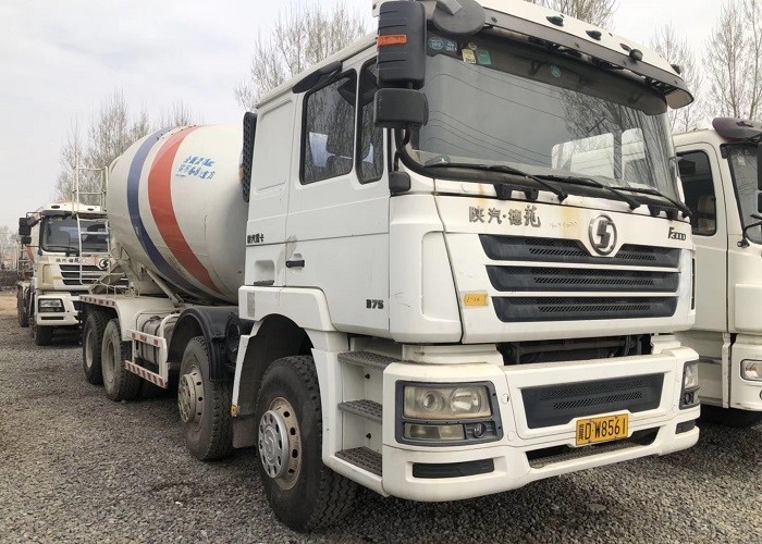 12m3 263KW Used Concrete Mixer Truck With SHACMAN 6*4 Chassis