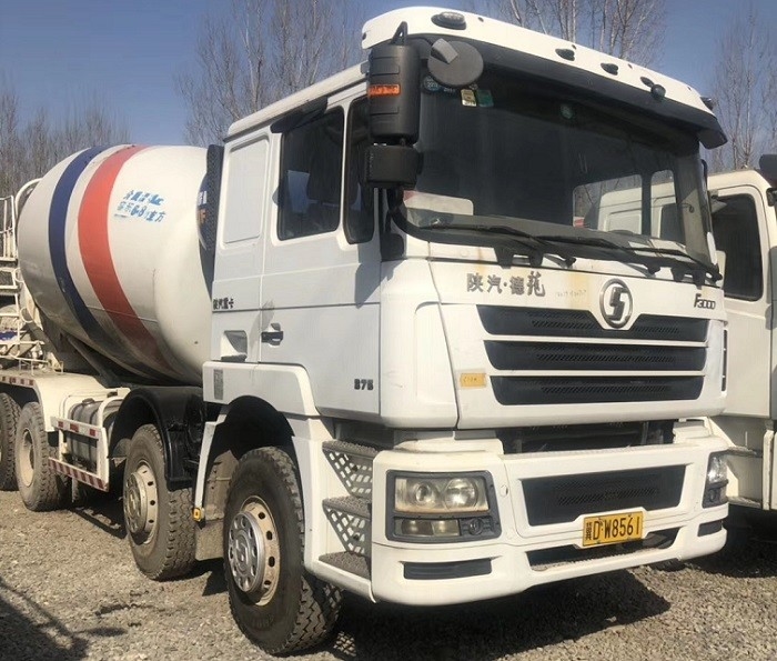 12m3 263KW Used Concrete Mixer Truck With SHACMAN 6*4 Chassis