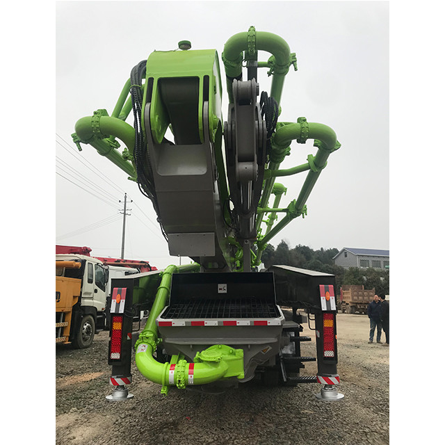 ZLJ5419THB Used Cement Truck With Pump Zoomlion 52m Green Color