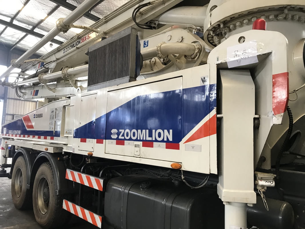 120M3/H 300KW Used Cement Truck , Cement Pump Truck For Transmission