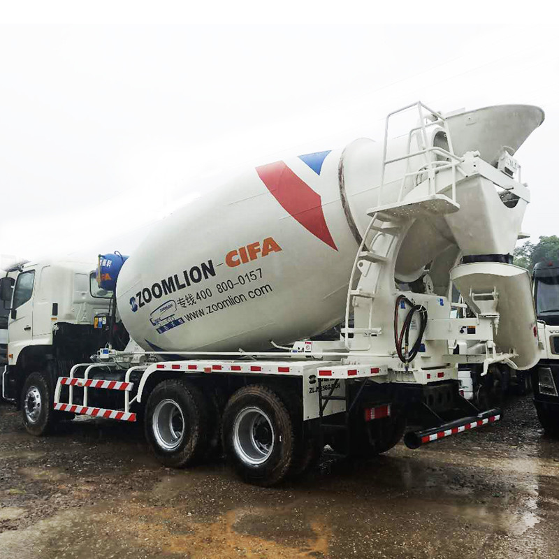 High Standard 10CBM Second Hand Truck Mixer , HINO 700 Truck Refubished