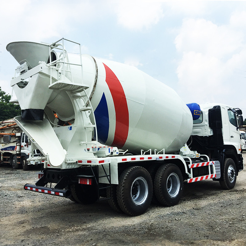 High Standard 10CBM Second Hand Truck Mixer , HINO 700 Truck Refubished