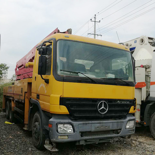 230kw 36 Meter Mercedes Concrete Pump With SAE Certification