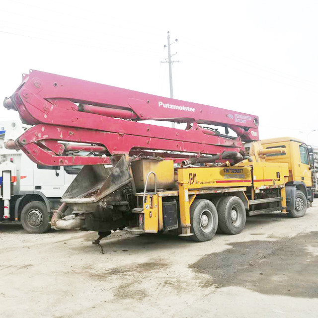 230kw 36 Meter Mercedes Concrete Pump With SAE Certification