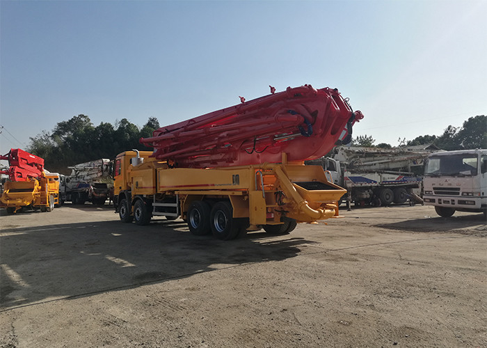 320kw Compact 46m Cement Boom Truck Actors 4141 For Concrete Transmission