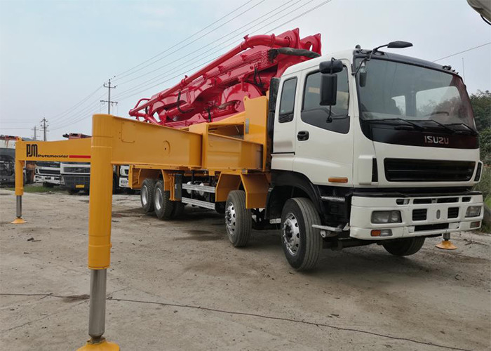 600L Barrel 42 Meter Used Cement Truck Diesel Powered High Reliability