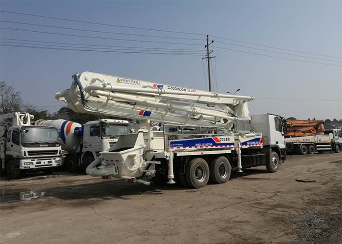 37 metros que 290KW 120cbm/H utilizó las bombas concretas condicionan bien para la construcción