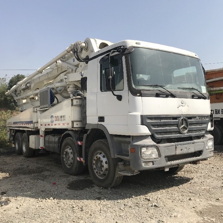 Zoomlion ZLJ5411THB125-47 Concrete Boom Pump , 47 Meter Concrete Pump