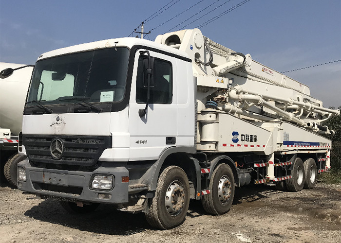 Zoomlion ZLJ5411THB125-47 Concrete Boom Pump , 47 Meter Concrete Pump