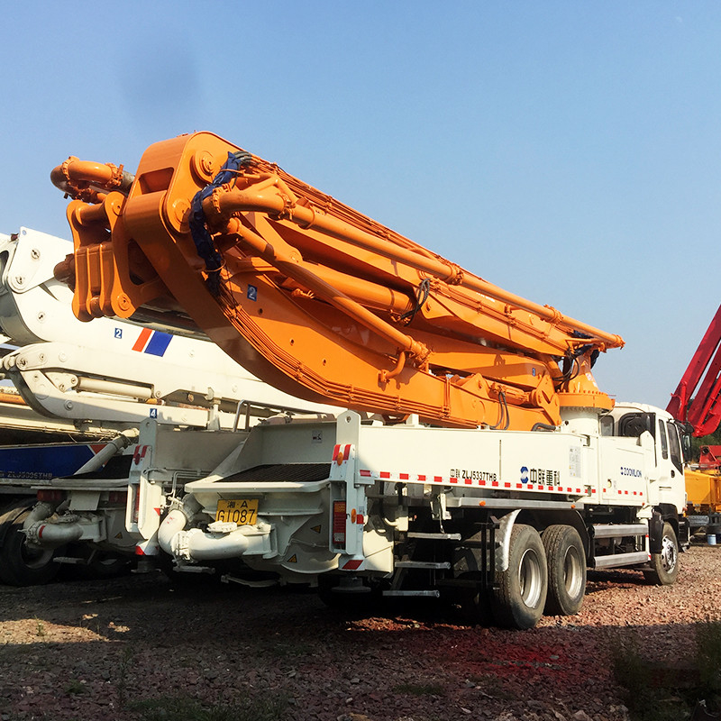 ISO90001 47 Meter Concrete Boom Truck Boom Used Diesel Engine