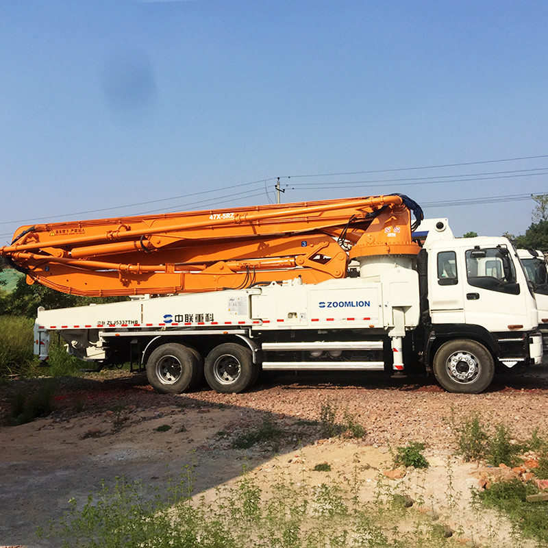 ISO90001 47 Meter Concrete Boom Truck Boom Used Diesel Engine