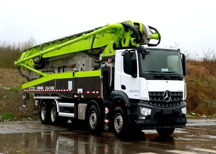315KW 59X-6RZ New Concrete Pump Truck Benz Actros 8x4 High Volume 180m3/H