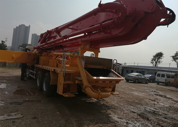 140m3/H 600L Barrel Beton Pump , Volvo Concrete Pump Heavy Duty Germany